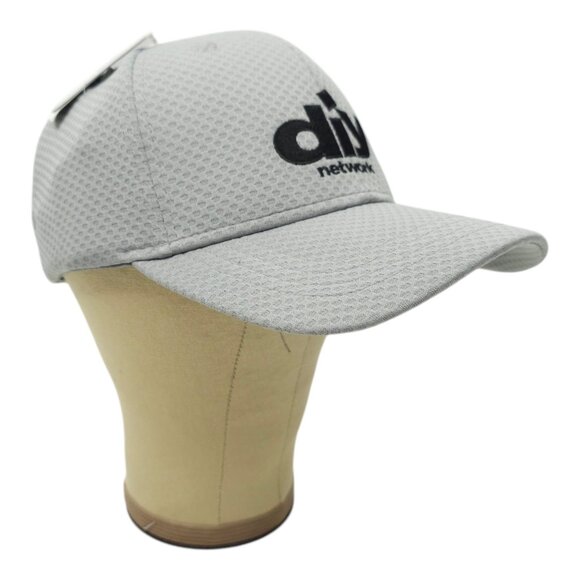 DIY Network Textured Mesh Fitted S/M Cap Trucker Baseball Golf Hat UV Guard NEW - Picture 3 of 13